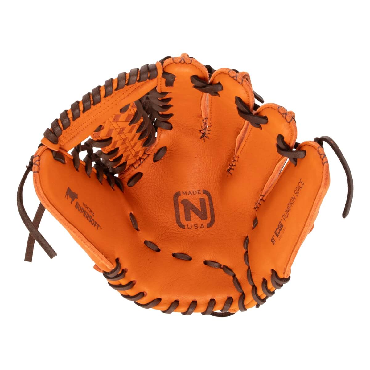 Nokona S1 All American EP Pumpkin Spice 12" Baseball Glove: S1-600M-PS: Image #462635