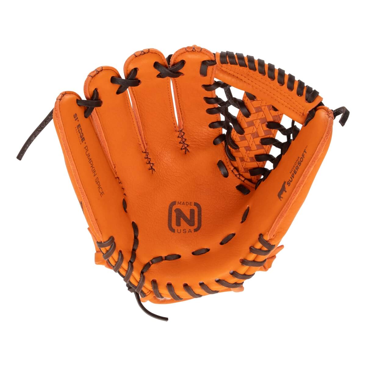 Nokona S1 All American EP Pumpkin Spice 12" Baseball Glove: S1-600M-PS: Image #462627