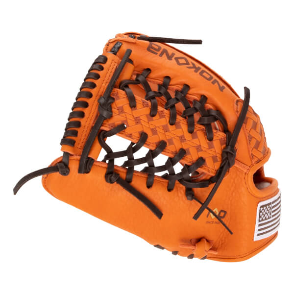 Nokona S1 All American EP Pumpkin Spice 12" Baseball Glove: S1-600M-PS: Image #462628
