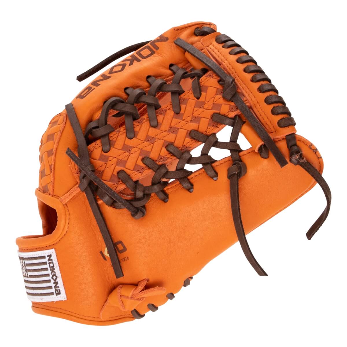 Nokona S1 All American EP Pumpkin Spice 12" Baseball Glove: S1-600M-PS: Image #462632