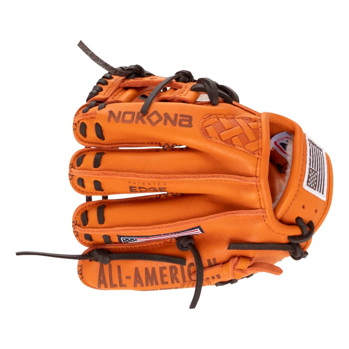 Nokona S1 All American EP Pumpkin Spice 9" Youth Baseball Glove: S1-EP50I-PS: Image #463683