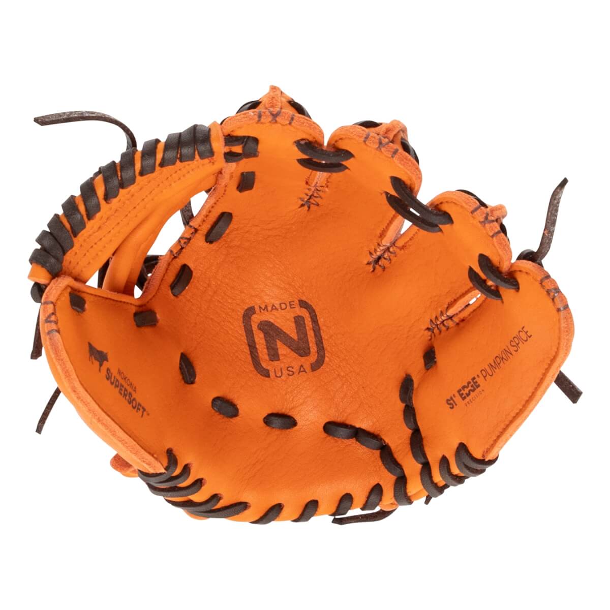 Nokona S1 All American EP Pumpkin Spice 9" Youth Baseball Glove: S1-EP50I-PS: Image #463684