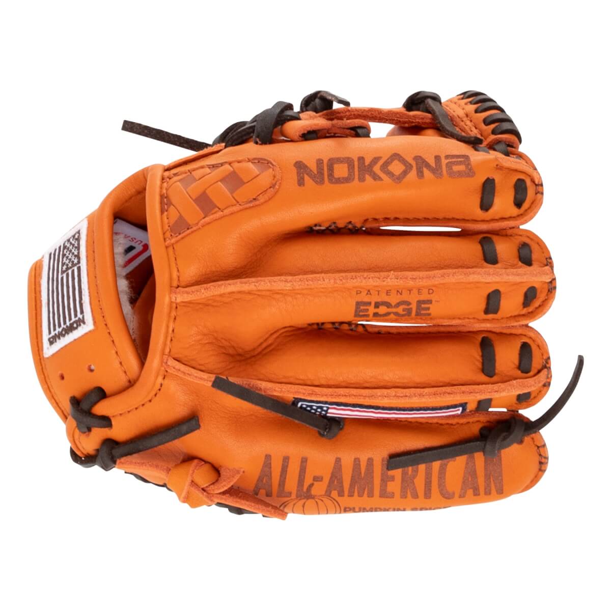 Nokona S1 All American EP Pumpkin Spice 9" Youth Baseball Glove: S1-EP50I-PS: Image #463675