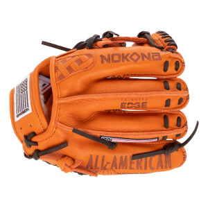 Nokona S1 All American EP Pumpkin Spice 9" Youth Baseball Glove: S1-EP50I-PS: Image #463675