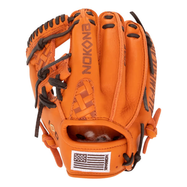 Nokona S1 All American EP Pumpkin Spice 9" Youth Baseball Glove: S1-EP50I-PS: Image #463677
