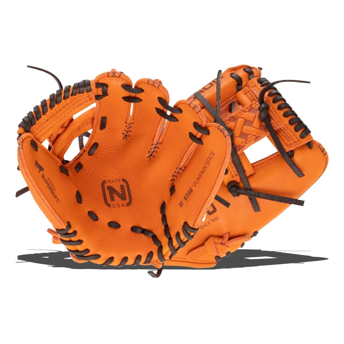 Nokona S1 All American EP Pumpkin Spice 9" Youth Baseball Glove: S1-EP50I-PS: Image #463679