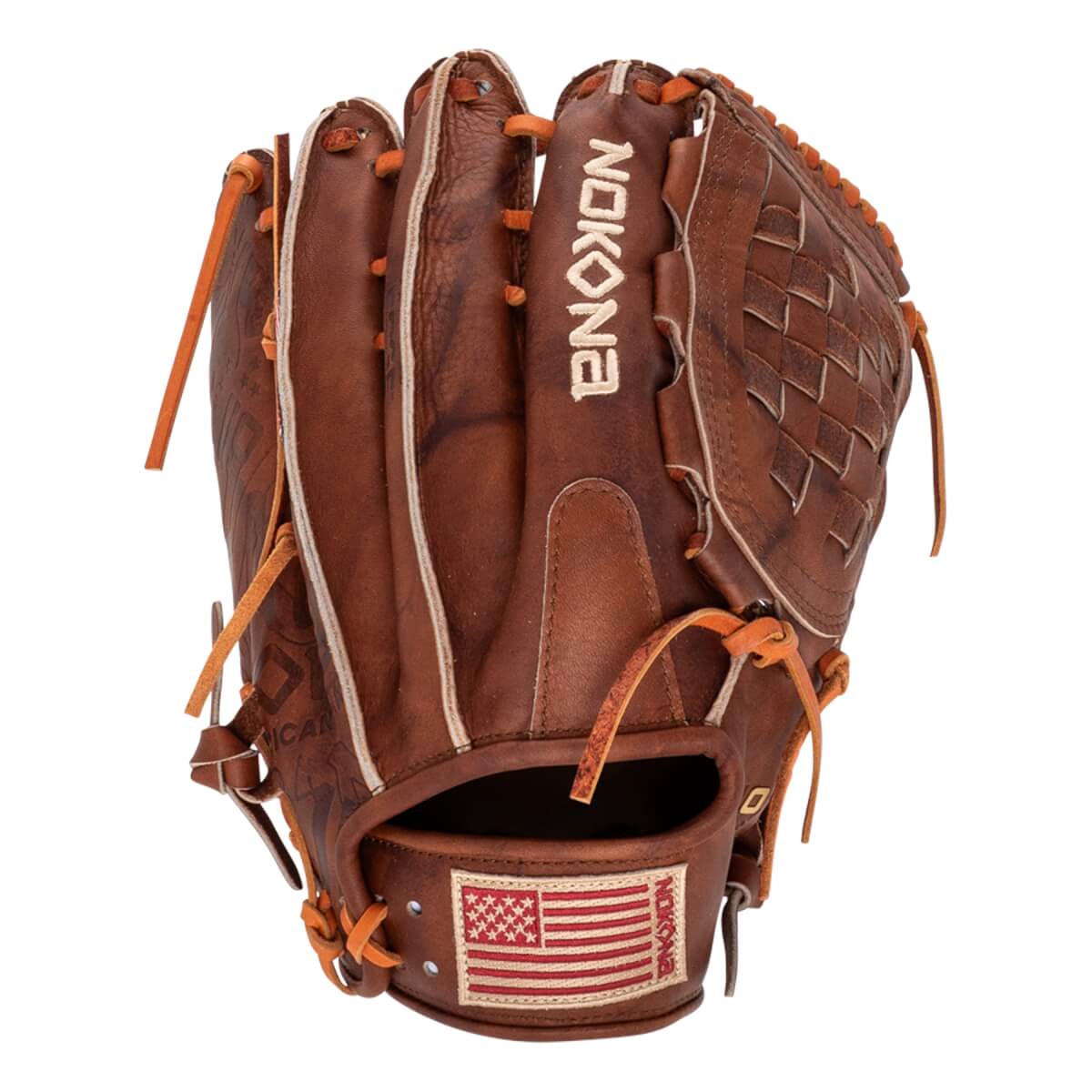 Nokona Walnut 13" Slow Pitch Softball Glove: W-1300: Image #461977