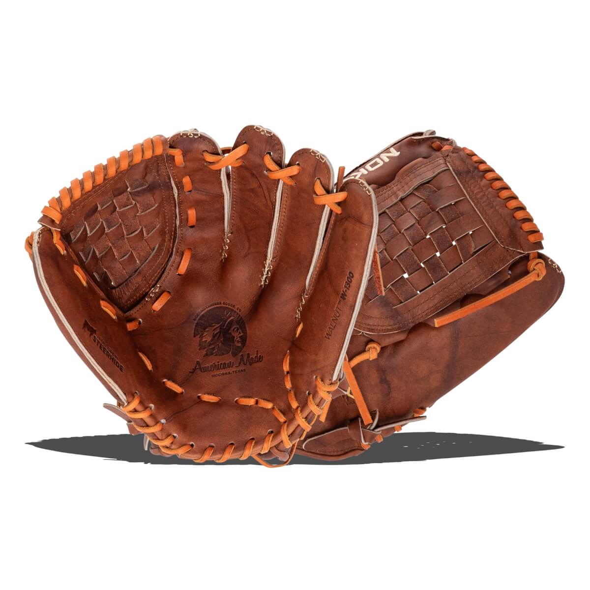 Nokona Walnut 13" Slow Pitch Softball Glove: W-1300: Image #461971