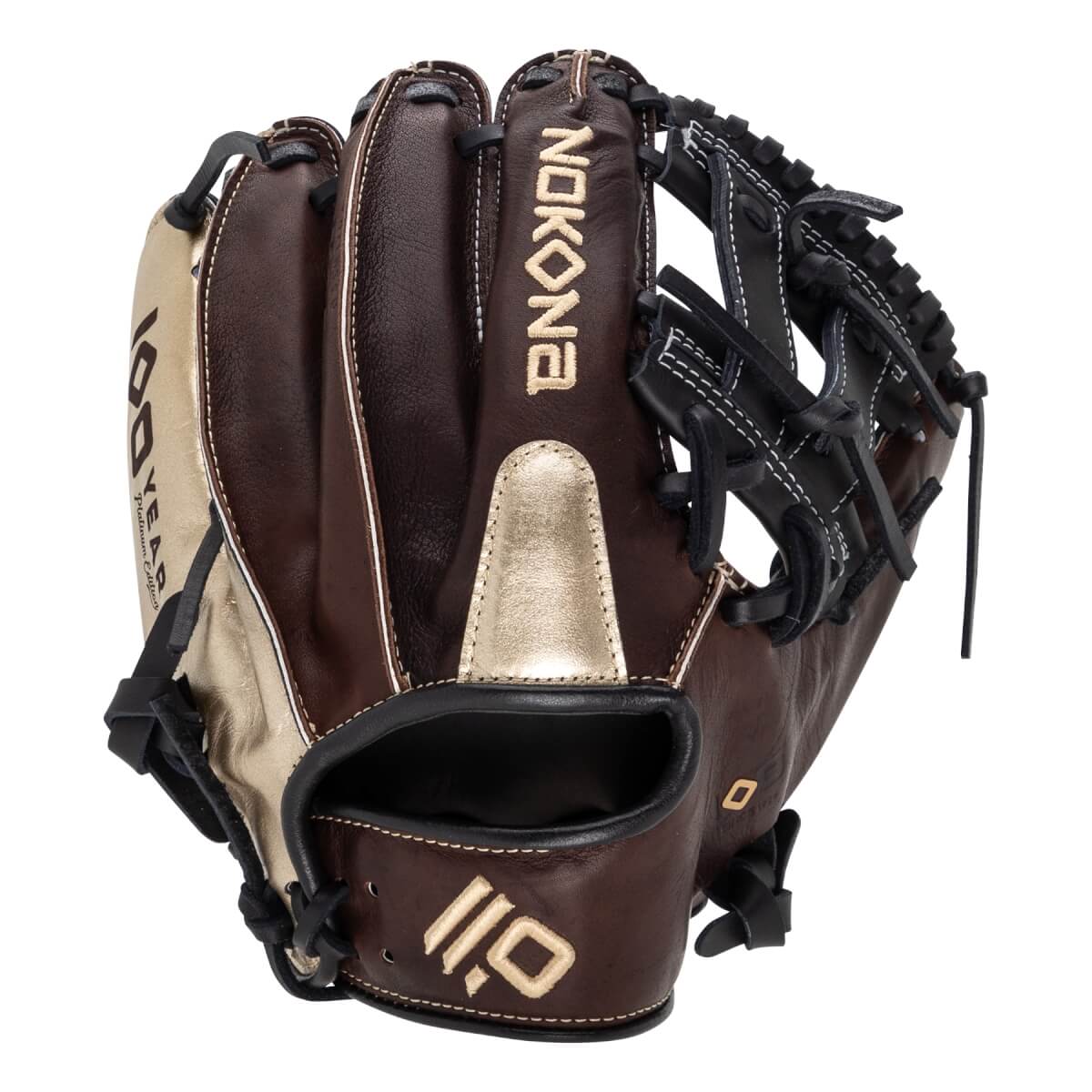 Nokona X2 100 Year Platinum Edition EP 11.75'' Baseball Glove: X2-EP1175V-100YR: Image #466974