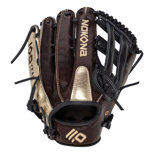 Nokona X2 100 Year Platinum Edition EP 12.5'' Youth Baseball Glove: X2-EP800H-100YR: Image #467166