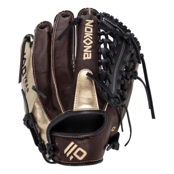 Nokona X2 100 Year Platinum Edition EP 12.50'' Baseball Glove: X2-EP1250M-100YR: Image #467097