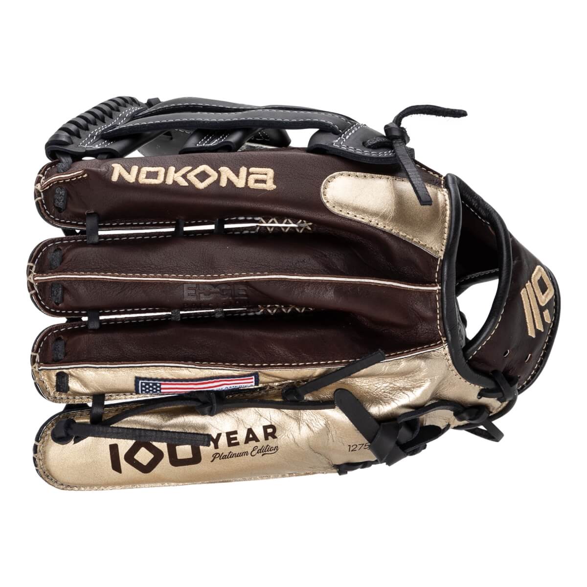Nokona X2 100 Year Platinum Edition EP 12.75'' Baseball Glove: X2-EP1275H-100YR: Image #467103