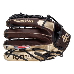 Nokona X2 100 Year Platinum Edition EP 12'' Youth Baseball Glove: X2-EP600M-100YR: Image #467110
