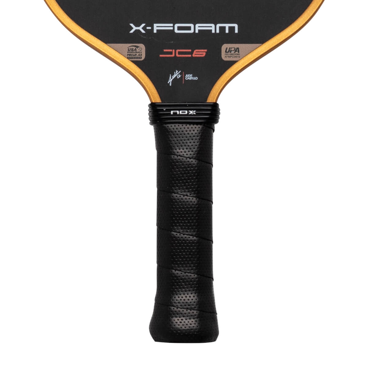 Nox X-Foam JC6 16mm Carbon Fiber Pickleball Paddle | JustPaddles.com