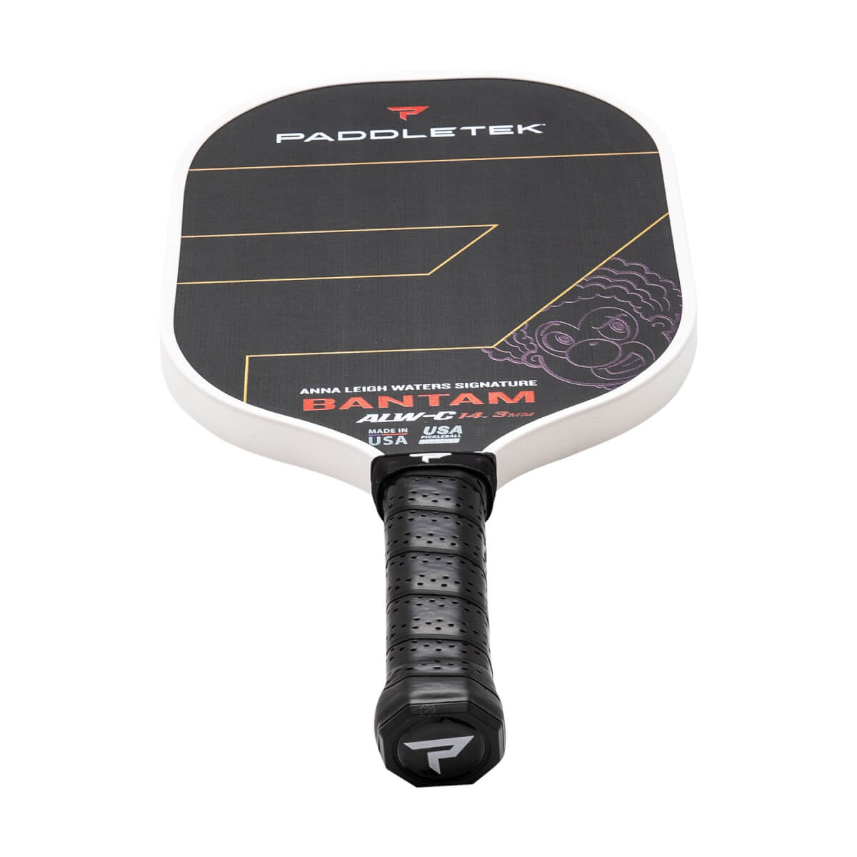 Paddletek Bantam ALW-C 14.3 Carbon Fiber Pickleball Paddle: Image #461813