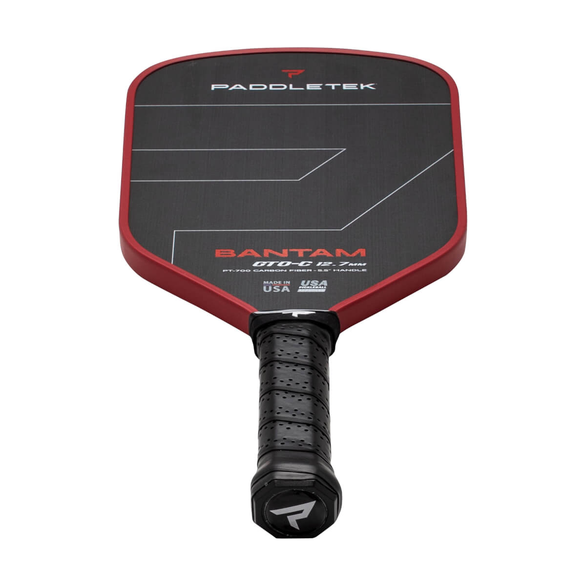 Paddletek Bantam GTO-C 12.7mm Carbon Fiber Pickleball Paddle: Image #458013
