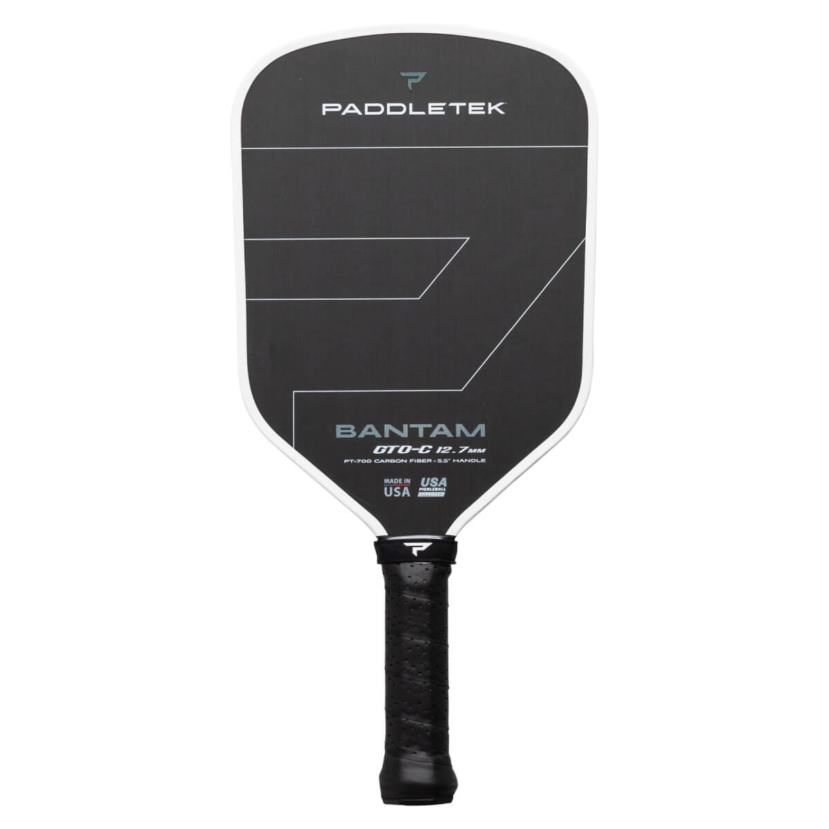 Paddletek Bantam GTO-C 12.7mm Carbon Fiber Pickleball Paddle: Image #458024