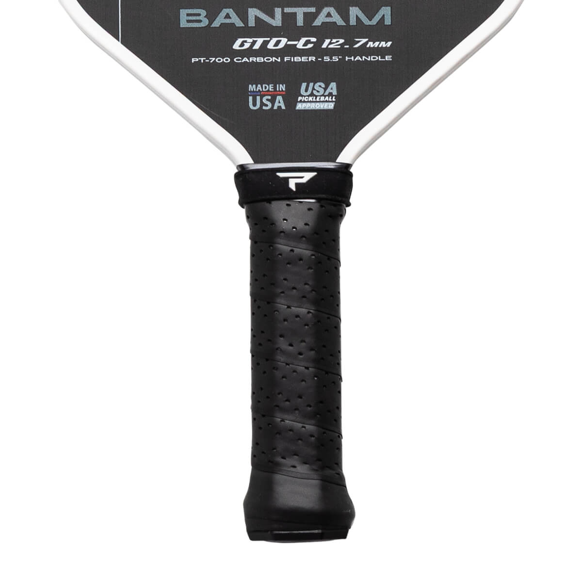 Paddletek Bantam GTO-C 12.7mm Carbon Fiber Pickleball Paddle: Image #458026