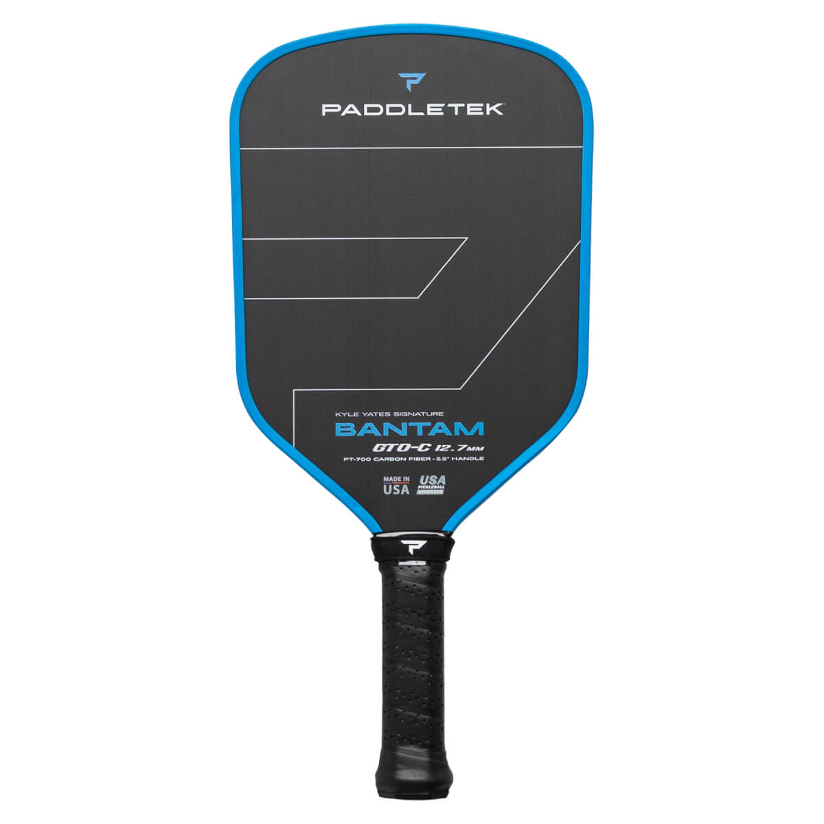 Paddletek Bantam GTO-C 12.7mm Carbon Fiber Pickleball Paddle: Image #457989