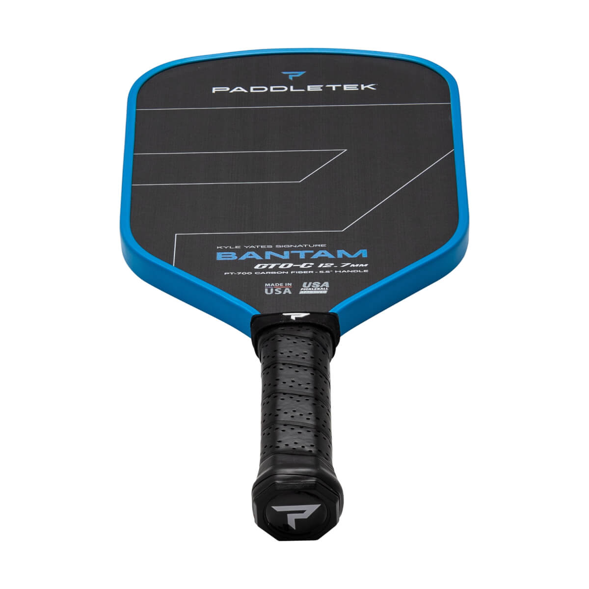 Paddletek Bantam GTO-C 12.7mm Carbon Fiber Pickleball Paddle: Image #457992