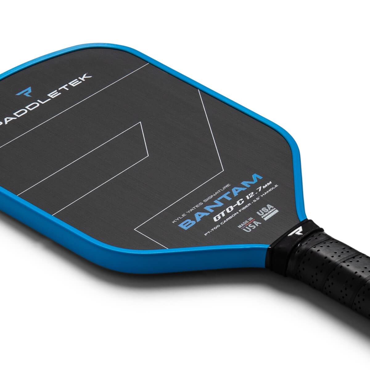 Paddletek Bantam GTO-C 12.7mm Carbon Fiber Pickleball Paddle: Image #457993