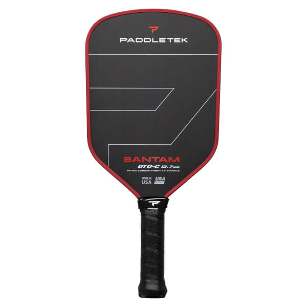 Paddletek Bantam GTO-C 12.7mm Carbon Fiber Pickleball Paddle: Image #458010