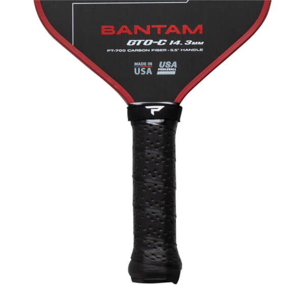 Paddletek Bantam GTO-C 14.3mm Carbon Fiber Pickleball Paddle: Image #458004