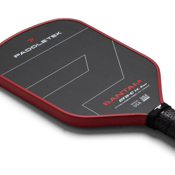 Paddletek Bantam GTO-C 14.3mm Carbon Fiber Pickleball Paddle: Image #458007