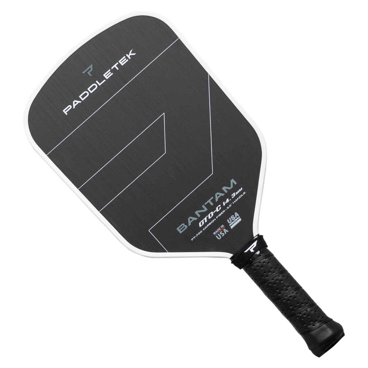 Paddletek Bantam GTO-C 14.3mm Carbon Fiber Pickleball Paddle: Image #458016