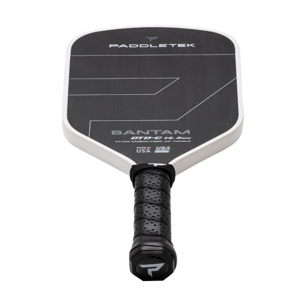 Paddletek Bantam GTO-C 14.3mm Carbon Fiber Pickleball Paddle: Image #458020