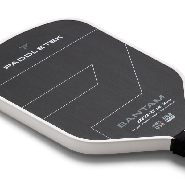 Paddletek Bantam GTO-C 14.3mm Carbon Fiber Pickleball Paddle: Image #458021