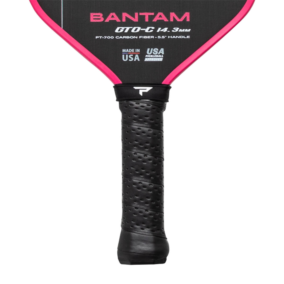 Paddletek Bantam GTO-C 14.3mm Carbon Fiber Pickleball Paddle: Image #458038