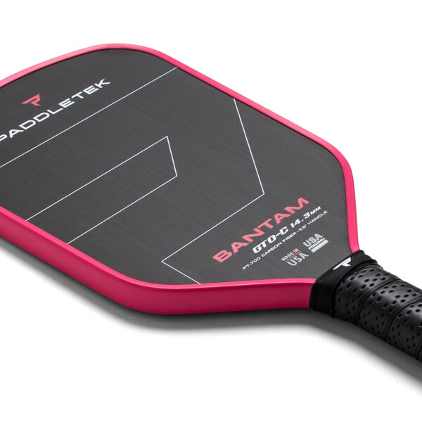 Paddletek Bantam GTO-C 14.3mm Carbon Fiber Pickleball Paddle: Image #458040