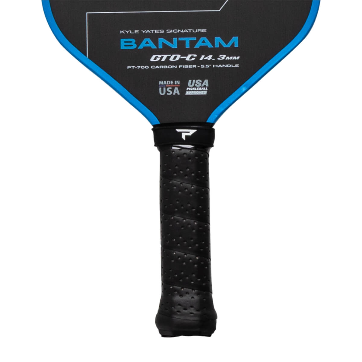 Paddletek Bantam GTO-C 14.3mm Carbon Fiber Pickleball Paddle: Image #457997