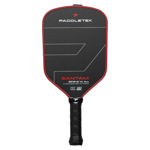 Paddletek Bantam GTO-C 14.3mm Carbon Fiber Pickleball Paddle: Image #458003