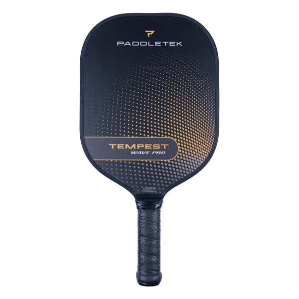 Paddletek Tempest Wave Pro Middleweight Carbon Fiber Pickleball Paddle: Image #396562