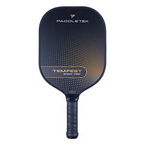 Paddletek Tempest Wave Pro Middleweight Carbon Fiber Pickleball Paddle: Image #396562
