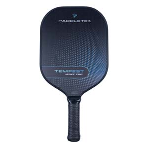 Paddletek Tempest Wave Pro Middleweight Carbon Fiber Pickleball Paddle: Image #398082