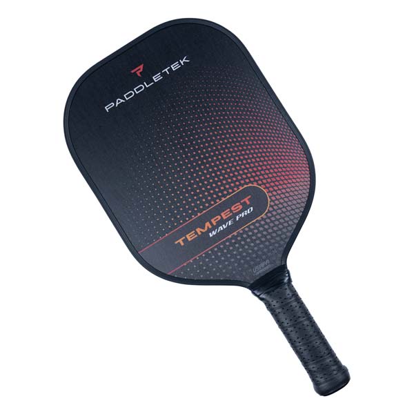 Paddletek Tempest Wave Pro Middleweight Carbon Fiber Pickleball Paddle: Image #398087