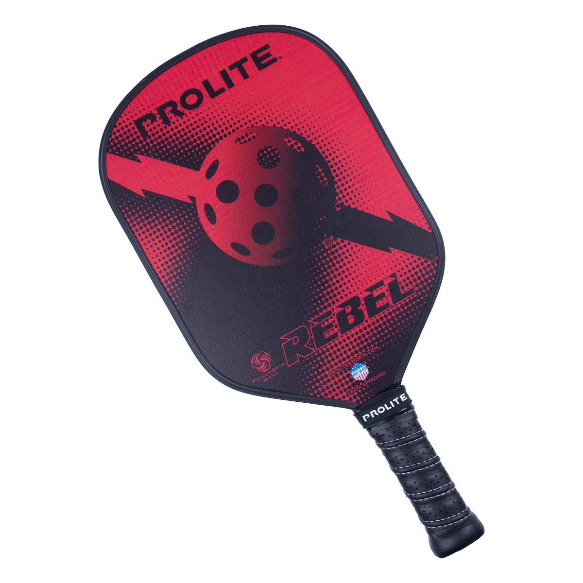 PROLITE Rebel PowerSpin Middleweight Composite Pickleball Paddle: Image #396108