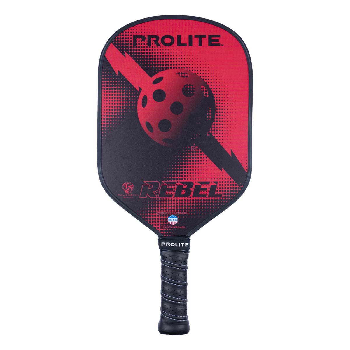 PROLITE Rebel PowerSpin Middleweight Composite Pickleball Paddle: Image #396109