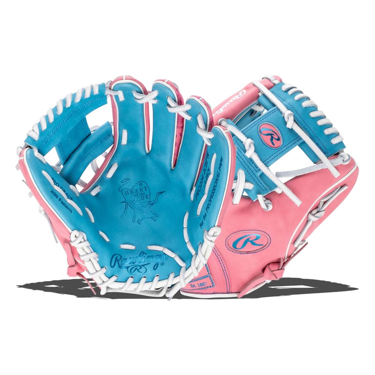 Rawlings Heart of the Hide Lil' Sweet 11.5" Baseball Glove: PRO204-2CBPW: Image #456452