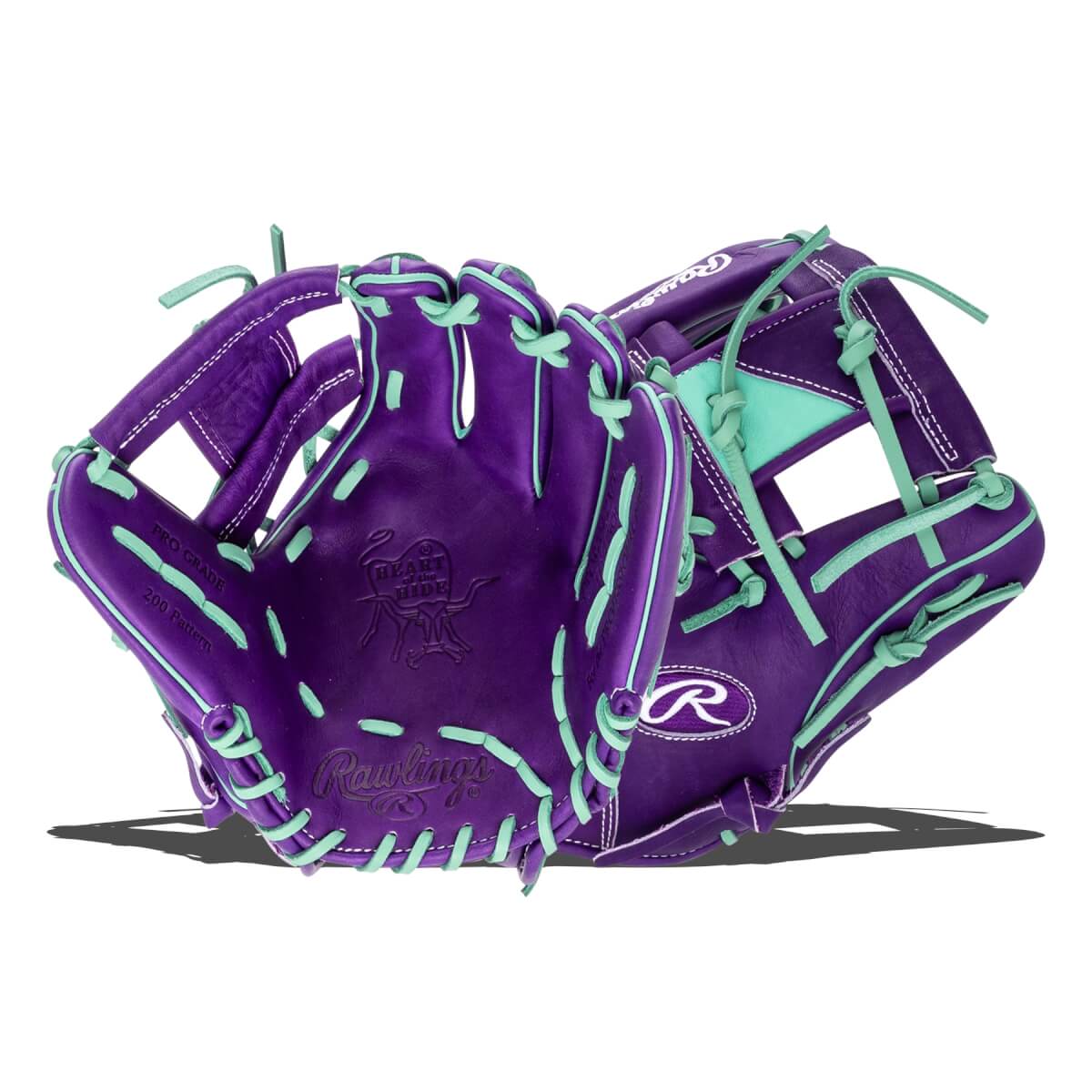 Rawlings Heart of the Hide 11.5" Baseball Glove: PROR204-2XPU: Image #460135