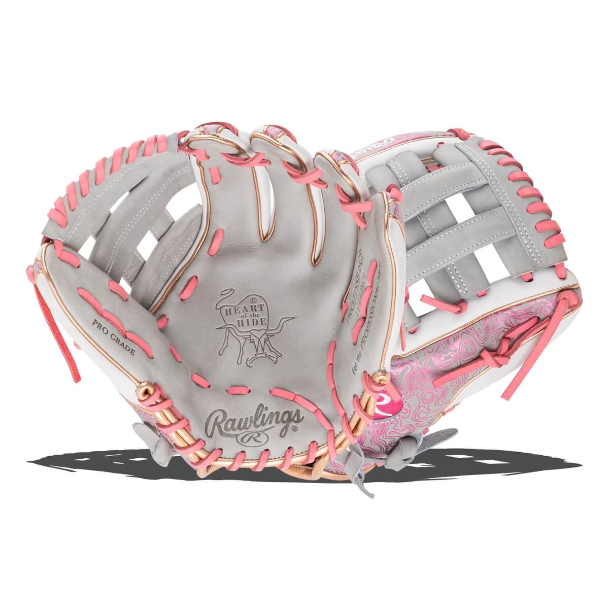Rawlings Heart of the Hide 11.75" Fastpitch Softball Glove: PRO715SB-6GP: Image #459768