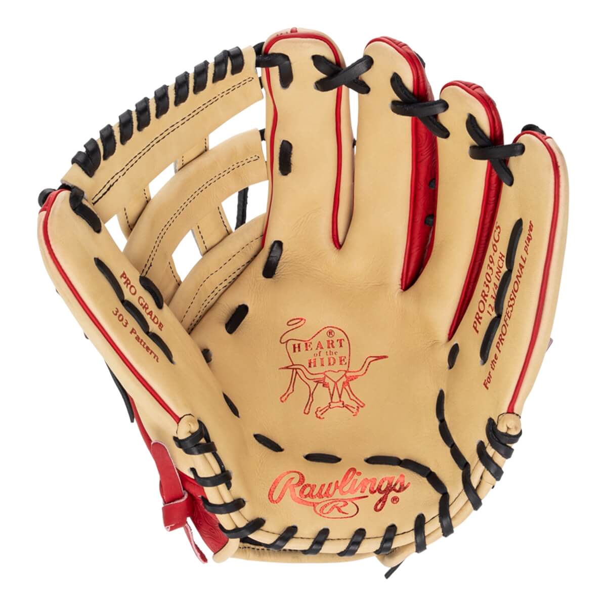 Rawlings Heart of the Hide 12.75" Baseball Glove: PROR3039-6CS: Image #460308