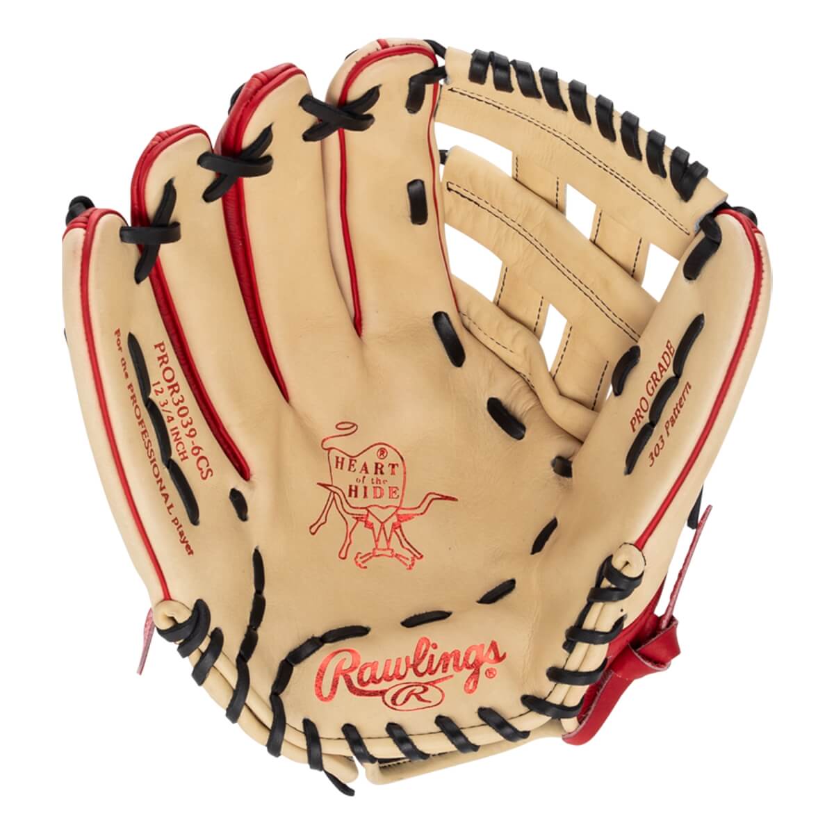Rawlings Heart of the Hide 12.75" Baseball Glove: PROR3039-6CS: Image #459928