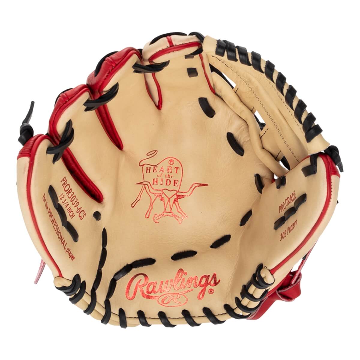 Rawlings Heart of the Hide 12.75" Baseball Glove: PROR3039-6CS: Image #459932