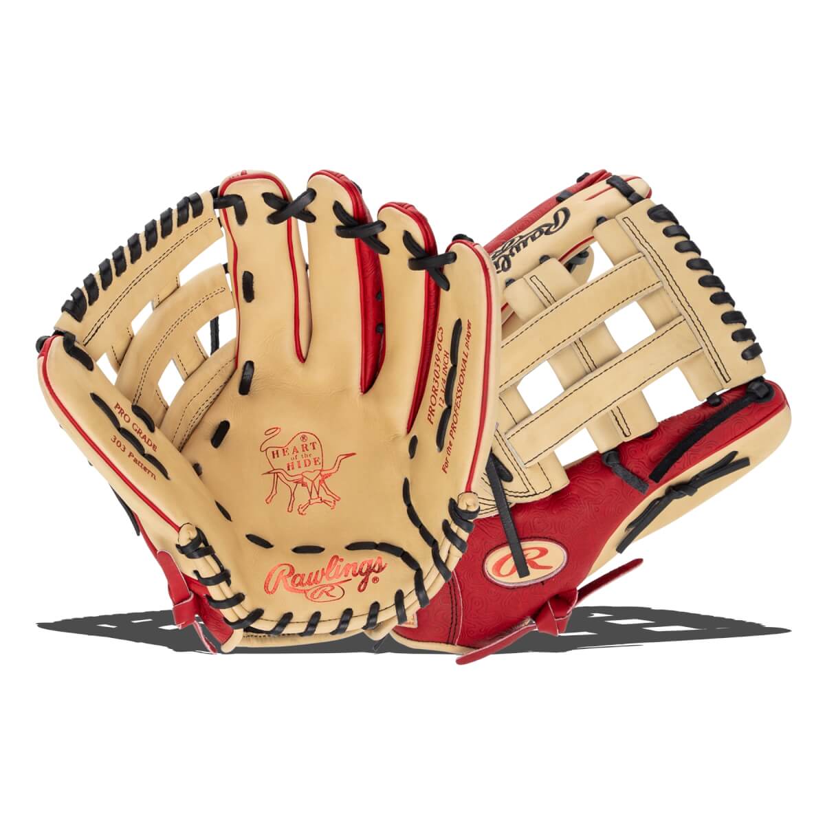 Rawlings Heart of the Hide 12.75" Baseball Glove: PROR3039-6CS: Image #460307