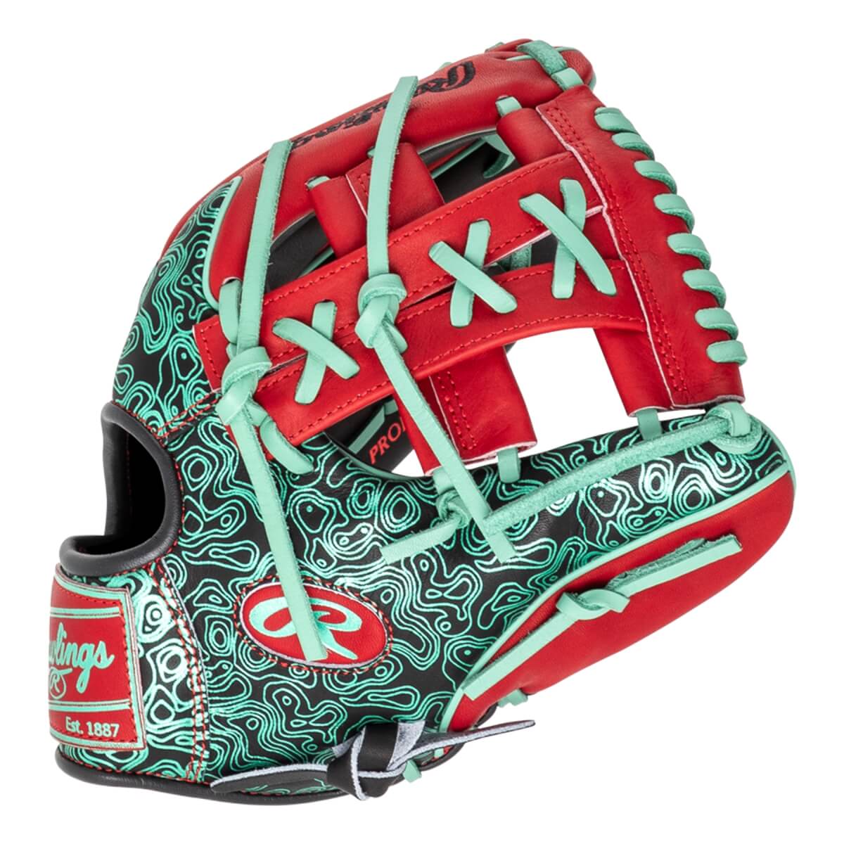 Rawlings Heart of the Hide ColorSync 9.0 11.5" Baseball Glove: PROR204W-32BS: Image #455253