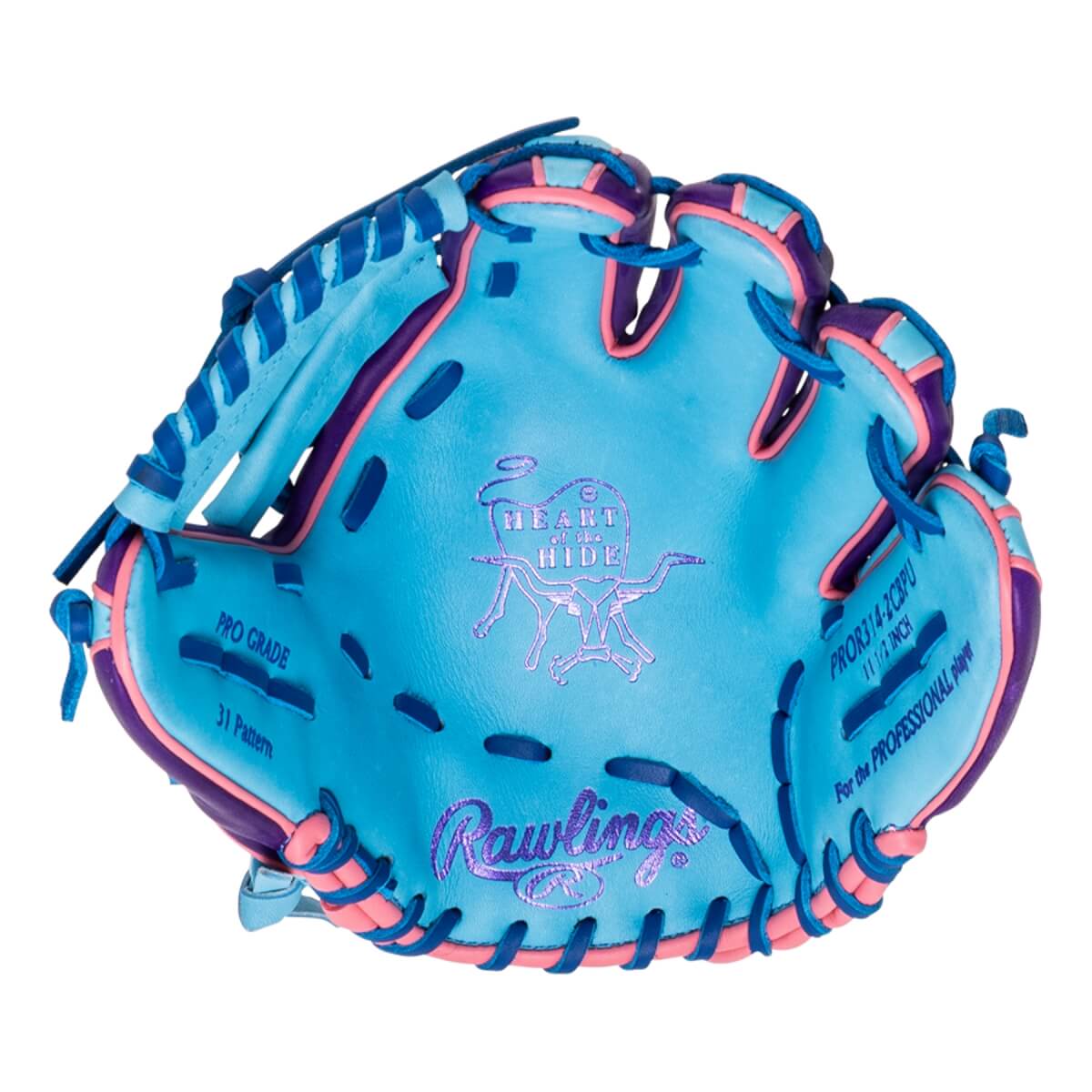 Rawlings Heart of the Hide ColorSync 9.0 11.5" Baseball Glove: PROR314-2CBPU: Image #455209